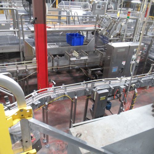Complete 800 BPM Bottle Filling, Capping, Labeling, and Packaging Line (Line 4)