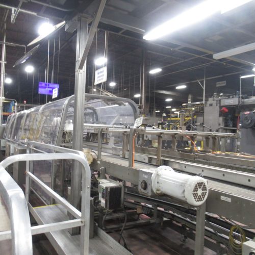 Complete 800 BPM Bottle Filling, Capping, Labeling, and Packaging Line (Line 4)