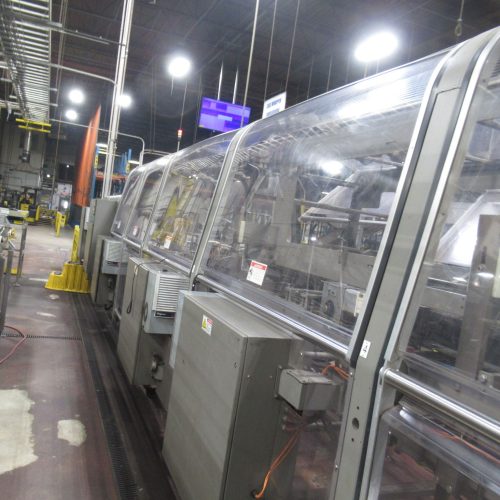 Complete 800 BPM Bottle Filling, Capping, Labeling, and Packaging Line (Line 4)