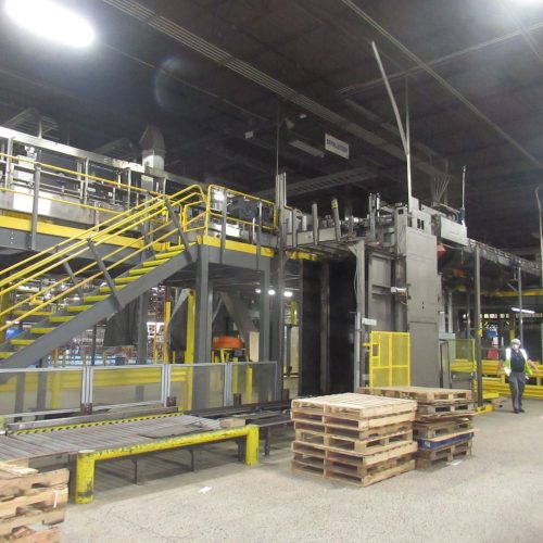 Complete 800 BPM Bottle Filling, Capping, Labeling, and Packaging Line (Line 4)