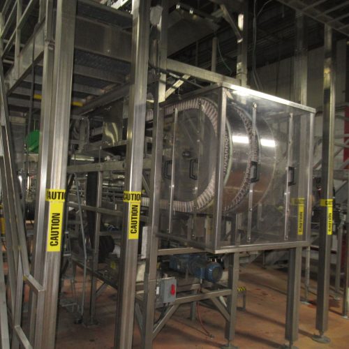 Complete 800 BPM Bottle Filling, Capping, Labeling, and Packaging Line (Line 4)