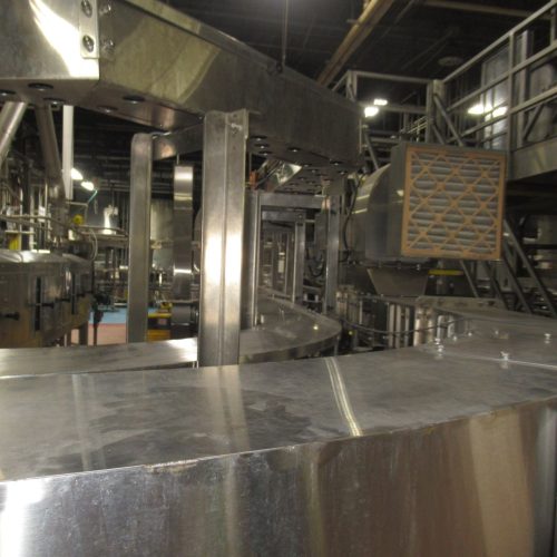 Complete 800 BPM Bottle Filling, Capping, Labeling, and Packaging Line (Line 4)