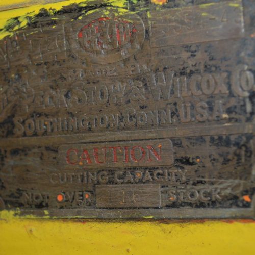 Peck,Stow & Wilcox Model 1672C 6 ft Mechanical Shear