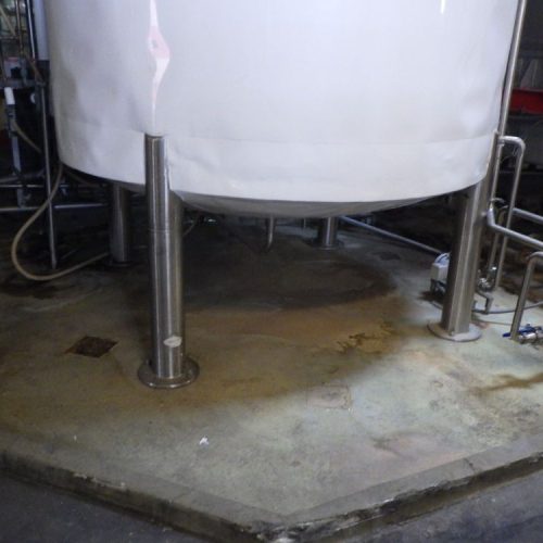 Approx 8,000 -10,000 Gallon Santrosa S/S Hot Water Tank with Insulation