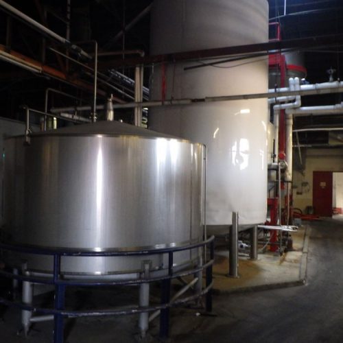 50 BBL Santrosa 3-Vessel S/S Brewhouse Including Mash Tun, Whirlpool and Brew Kettle