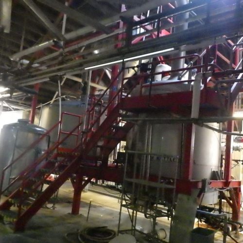 50 BBL Santrosa 3-Vessel S/S Brewhouse Including Mash Tun, Whirlpool and Brew Kettle