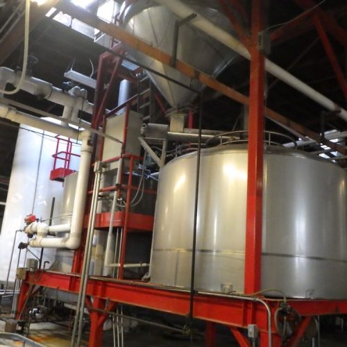 50 BBL Santrosa 3-Vessel S/S Brewhouse Including Mash Tun, Whirlpool and Brew Kettle