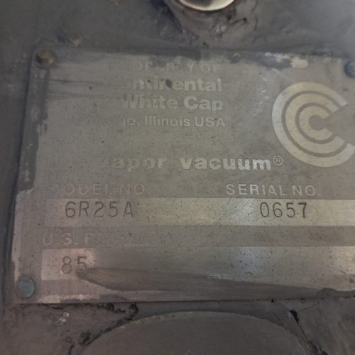 Whitecap Model VG Inline Steam Lug Capper