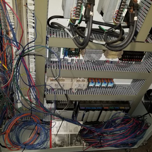 PDC Model R300 Shrink Sleeve Labeler with Heat Shrink Tunnel and Label Unwinder