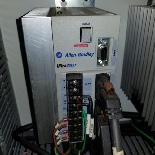 PDC Model R300 Shrink Sleeve Labeler with Heat Shrink Tunnel and Label Unwinder