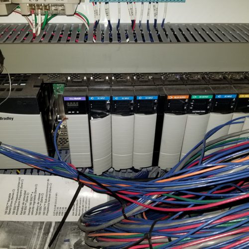 PDC Model R300 Shrink Sleeve Labeler with Heat Shrink Tunnel and Label Unwinder