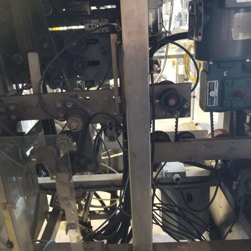 PDC Model R300 Shrink Sleeve Labeler with Heat Shrink Tunnel and Label Unwinder