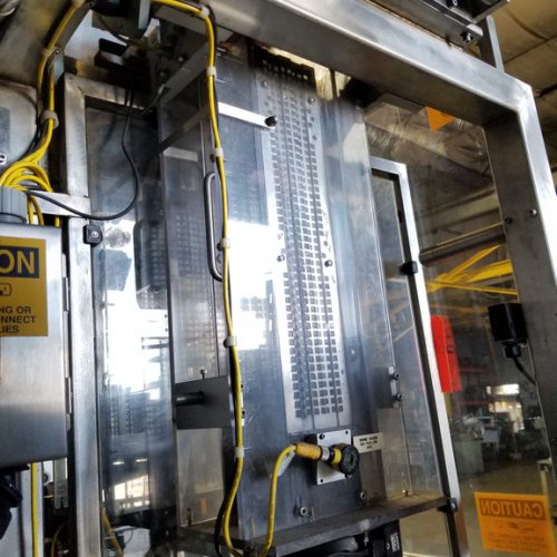 PDC Model R300 Shrink Sleeve Labeler with Heat Shrink Tunnel and Label Unwinder