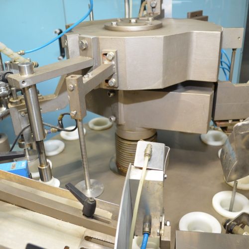 TGM Model B620AC 6,000 PPH Rotary Tube Filler and Fold and Roll/Hot Air Sealer