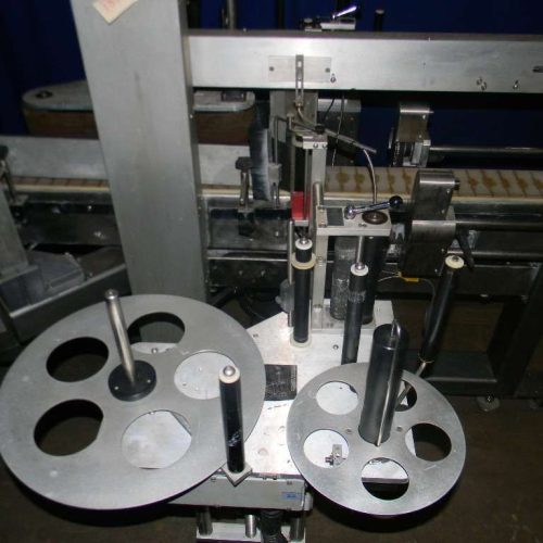 Quadrel Model Versaline 2000 Front Back and Wraparound Pressure Sensitive Labeler