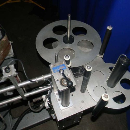 Quadrel Model Versaline 2000 Front Back and Wraparound Pressure Sensitive Labeler