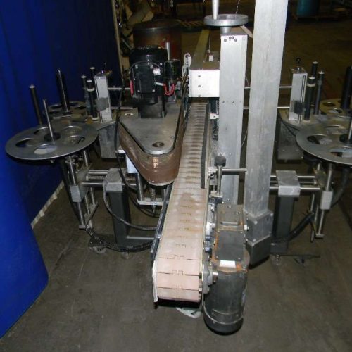 Quadrel Model Versaline 2000 Front Back and Wraparound Pressure Sensitive Labeler