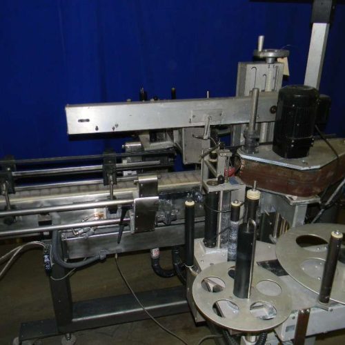 Quadrel Model Versaline 2000 Front Back and Wraparound Pressure Sensitive Labeler