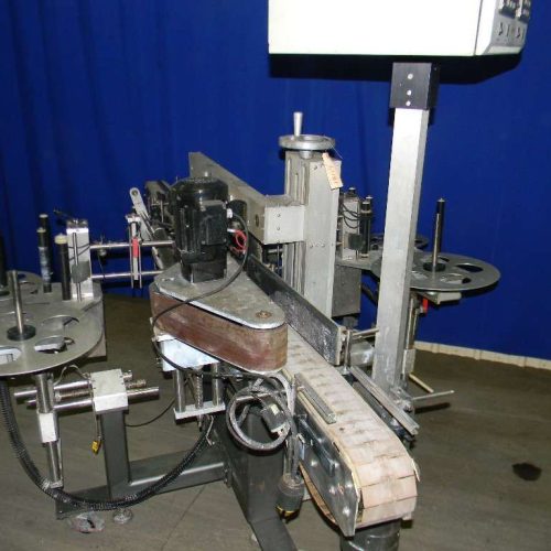 Quadrel Model Versaline 2000 Front Back and Wraparound Pressure Sensitive Labeler