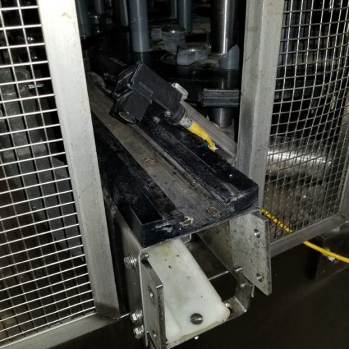 US Bottlers Model MC10SS (10) Head S/S Rotary Screw Capper with Cap Elevator