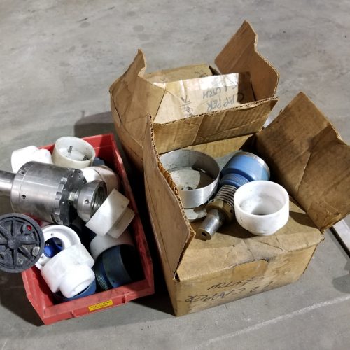 US Bottlers Model MC10SS (10) Head S/S Rotary Screw Capper with Cap Elevator