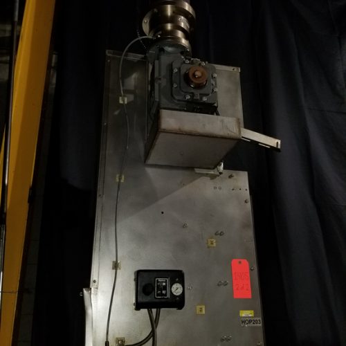 US Bottlers Model MC10SS (10) Head S/S Rotary Screw Capper with Cap Elevator