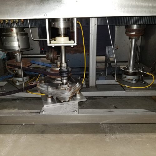 US Bottlers Model MC10SS (10) Head S/S Rotary Screw Capper with Cap Elevator