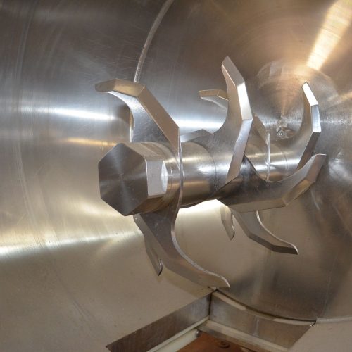 Advanced Food Systems Model ABM1000 1,000 Pound Stainless Steel Batch Mixer