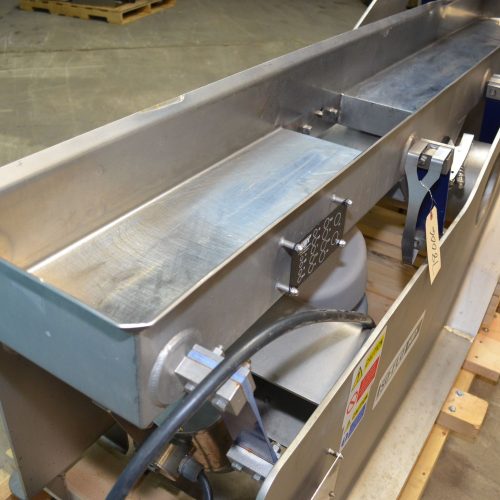Key Technology Model S114322 Iso-Flow 12 in W x 102 in L S/S Vibratory Conveyor