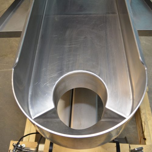 Key Technology Model S114322 Iso-Flow 12 in W x 102 in L S/S Vibratory Conveyor