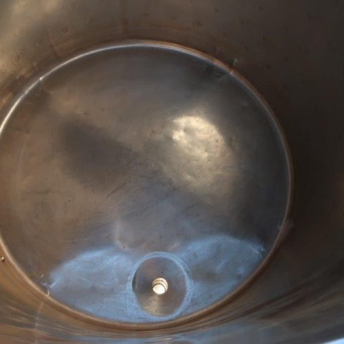 200 Gallon Tolan 316 S/S Vertical Jacketed Tank