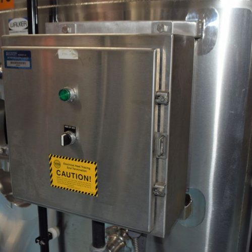 7,000 Gallon Walker Model VSHT 316L S/S Vertical Insulated Tank