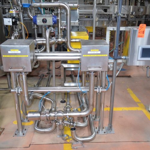 US Bottlers Model PGT96120 (96) Head S/S Rotary Gravity Filler