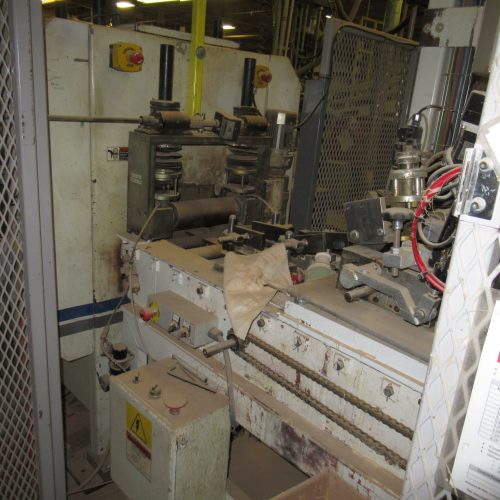 Eagle Model PR1000 Laminating Line with Press, Roller, Cutoff Saw, Hot Melts