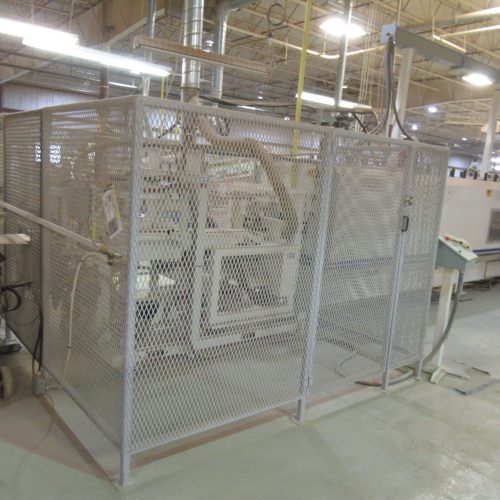 Eagle Model PR1000 Laminating Line with Press, Roller, Cutoff Saw, Hot Melts