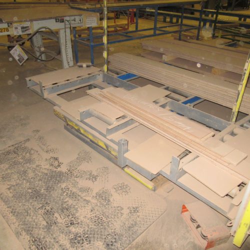 Eagle Model PR1000 Laminating Line with Press, Roller, Cutoff Saw, Hot Melts