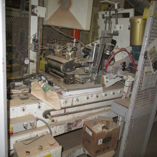 Eagle Model PR1000 Laminating Line with Press, Roller, Cutoff Saw, Hot Melts