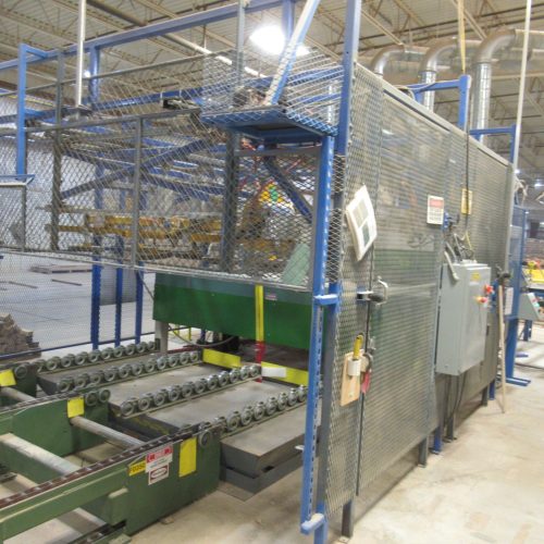 Complete Plywood Line Including Sheet Lift, Kerf Saws, Crane, Etc