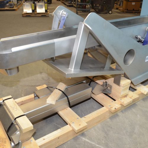 Key Technology Model S114322 Iso-Flow 12 in W x 102 in L S/S Vibratory Conveyor
