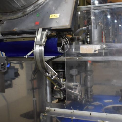 Fowler Zalkin 40 CPM Single Head Chuck Capper with Cap Elevator and Sorter