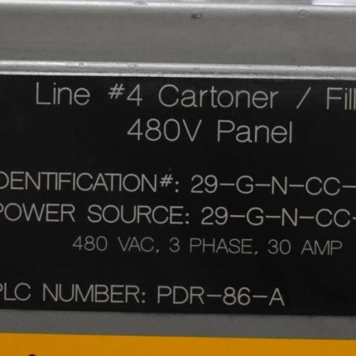 Clybourn Model Spectrum324 100 CPM Vertical Cartoner w/ (6) Pocket Volumetric Filler