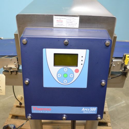 Thermo Scientific Model Apex500 S/S 10 in W x 4 3/4 in H Aperture Metal Detector