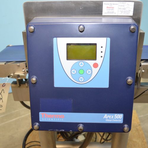 Thermo Scientific Model Apex500 S/S 10 in W x 4 3/4 in H Aperture Metal Detector