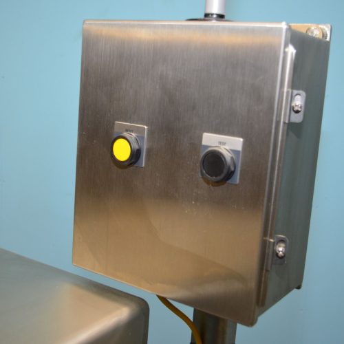 Thermo Scientific Model Apex500 S/S 10 in W x 4 3/4 in H Aperture Metal Detector