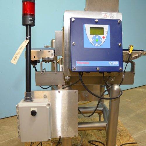 Thermo Scientific Model Apex500 S/S 10 in W x 4 3/4 in H Aperture Metal Detector