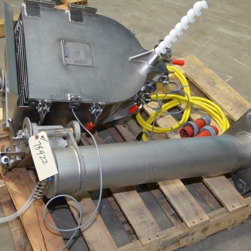 Spray Dynamics Model SD10 27 in Diameter S/S Seasoning Drum with Powder Feeder