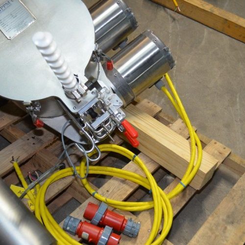 Spray Dynamics Model SD10 27 in Diameter S/S Seasoning Drum with Powder Feeder