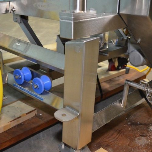 Spray Dynamics Model SD10 27 in Diameter S/S Seasoning Drum  with Powder Feeder