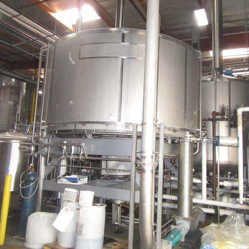 Complete Mueller 50 BBL Capacity Brewhouse System w/ Mash, Lauder Tuns, Brew Kettle