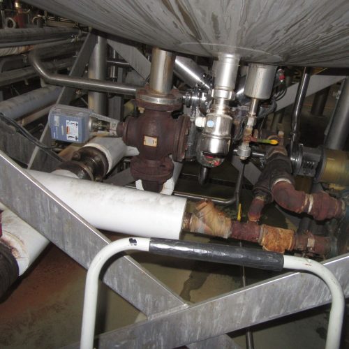 Complete Mueller 50 BBL Capacity Brewhouse System w/ Mash, Lauder Tuns, Brew Kettle